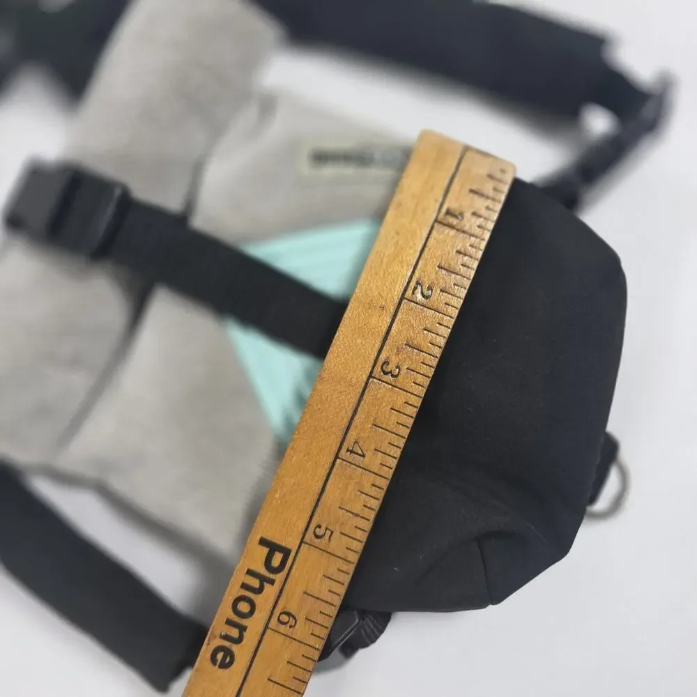 Best Friend Finds Small Dog Backpack Pack Gray Mint Black Dog Backpack Harness